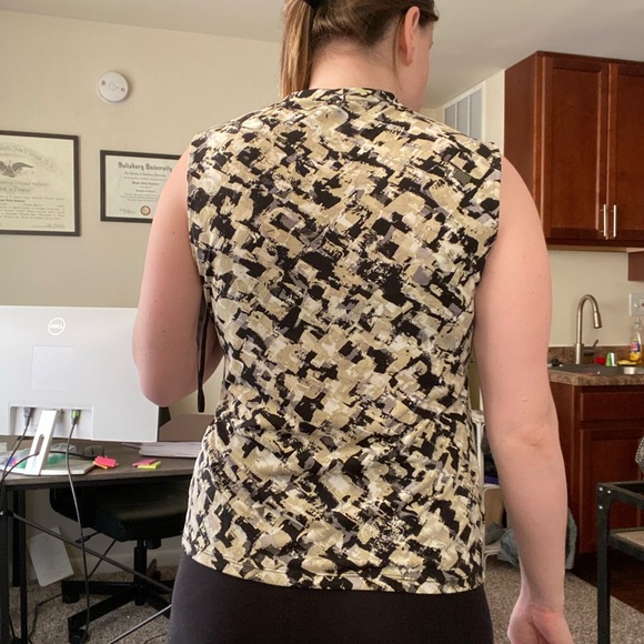 Jones Studio patterned work blouse - Picture 3 of 3